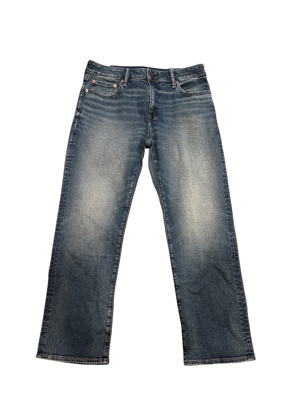 American eagle air flex original bootcut men’s 33x30 medium wash NWT. Medium ris